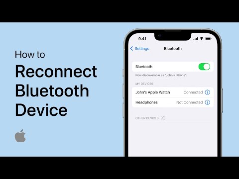 How to Pair, Connect, or Forget a Bluetooth Device with iPad