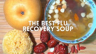 Immunity Booster Soup | Traditional Chinese Snow Pear Soup Recipe for flu, cough or COVID recovery