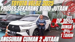 TURUN HARGA TOYOTA VELOZ 2025 TERBARU CUMA 20 JUTAAN ‼️ PROMO KREDIT MOBIL MURAH CICILAN 2 JUTAAN