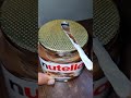 nutella jar chocolate unboxing