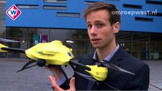 Student TU Delft ontwerpt ambulance-drone