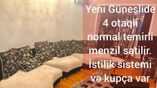 Yeni Güneşlide 4 otaqli normal temirli menzil satilir. İstilik sistemi və kupça var