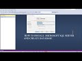 HOW TO INSTALL  MICROSOFT SQL SERVER  AND CREATE DATABASE
