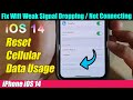 iPhone iOS 14: How to Reset Cellular Data Usage