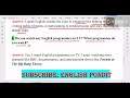 class 7 english unit 1 lesson 1 passage and questions ৭ম শ্রেণীর ইংলিশ ২০২৫ cls_7