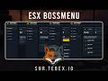 [ESX] Boss Menu — Finance, HR, Duty & Admin Panel (FiveM)