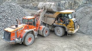 Alpha Quarry Products primary crushing operation in action