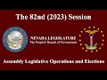 4/11/2023 - Assembly Committee on Legislative Operations and Elections