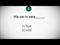 Adjectives Quiz || Grammar test