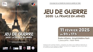 Colloque « 2035 : La France en armes »