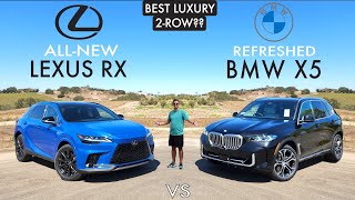 BEST-SELLER BATTLE! -- 2024 BMW X5 vs. Lexus RX: Comparison