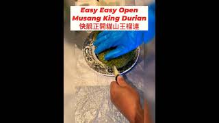 Easy Easy Open : Musang King Durian 快靚正開貓山王榴槤