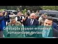 qarabağda yaşayan ermənilərin icma rəhbəri yevlax şəhərində....