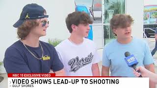 NBC 15 News Exclusive: Video shows lead up to Gulf Shores shooting - NBC 15 WPMI