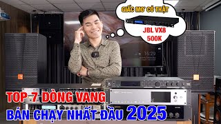 Top 7 dòng vang bán chạy nhất đầu năm 2025