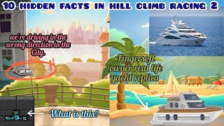 10 SECRETS IN HILL CLIMB RACING 2 👊🏻 NOBODY KNOWS! 👀 HILL CLIMB RACING 2 #hillclimbracing2 #hcr2