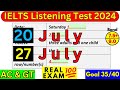 20 & 27 JULY 2024 IELTS LISTENING PRACTICE TEST 2024 WITH ANSWERS | IELTS LISTENING | IDP & BC