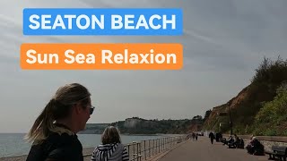 Part 2 [4K] [2022] SEATON BEACH, Sun Sea Relaxion, A day at the beach, Beach Walk Tours