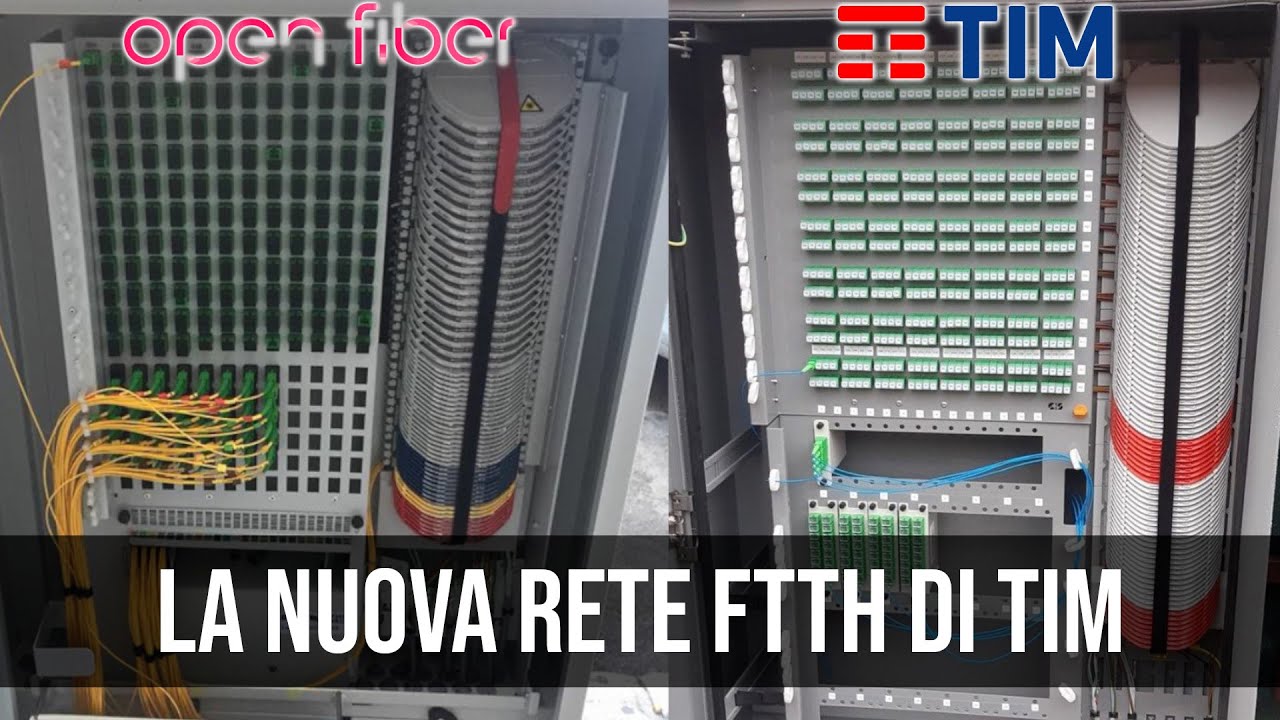 Tim Sta Replicando La Rete FTTH Di OpenFiber? - FlashNews - YouTube