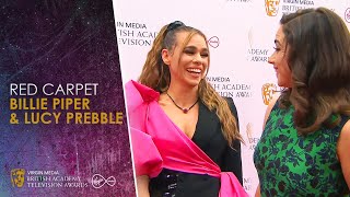 Billie Piper & Lucy Prebble Chat I Hate Lucy on the BAFTA Red Carpet | BAFTA TV Awards 2021