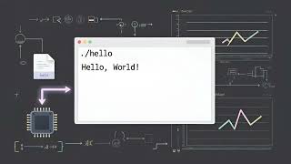 Linux C Programming: Hello World in Terminal (Create, Compile, Run)