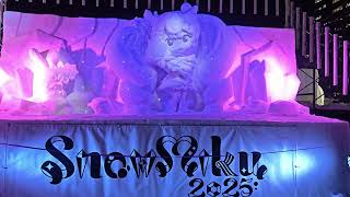 札幌雪まつり Snow Miku 2025 「KAWAII FESTIVAL」「クリスタルスノウ」4K60fps Dolby Vision撮影