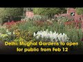 Delhi: Mughal Gardens to open for public from Feb 12