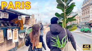 Paris, France 🇫🇷 - Paris March 2024 | Paris Walk 4K | Full Version (▶1h28 min)