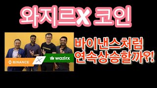 2021년 거래소 와지르X : WRX과 BNB 코인관계 : 인도거래소의 발전가능성 / 갈라코인 가격