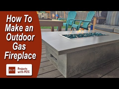 How to Make an Outdoor Gas Fireplace How to Make an Outdoor Gas Fireplace