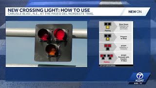 New traffic signal in northeast Albuquerque