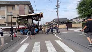 中津祇園　京町車建て