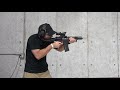 tactical life custom ar15 pistol in action