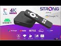 STRONG- LEAP-S3 4K-5G- Google TV box مواصفات