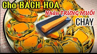 Cách làm Chả Bách Hoa Nhân Trứng Muối Chay dùng Đãi Tiệc, Sang Trọng, Đẹp Mắt Rất Dễ làm | ATHG