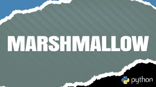 Validation in Python's Marshmallow Library