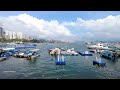 「4k」hong kong castle peak bay waterfront promenade tuen mun walking tour 香港青山湾海滨长廊屯门徒步游