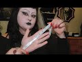 Real Person ASMR - chaotic hand examination + massage + measuring 