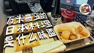 《14》皮皮煮｜日本航空商务舱｜獺祭清酒｜JAL旅拍｜vlog｜桃园机场日航贵宾室｜万米高空的日本料理是什么味道 ＃ppclk