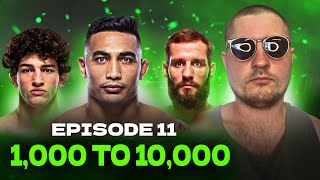 UFC Betting $1,000 To $10,000 Series - Episode 11 Dern vs Ribas 2