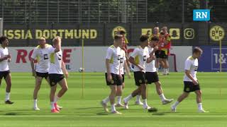 Hinter den Kulissen: BVB-Profis testen gegen die U19