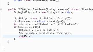 Android Application Development Tutorial - 151 - JSONArrays and JSONObjects