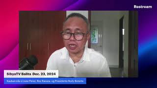 SibyaTV Balita  |  Dec. 23, 2024