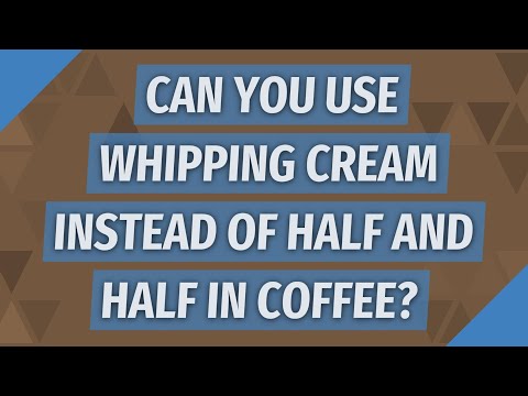 Can I use heavy cream instead of half and half in coffee?