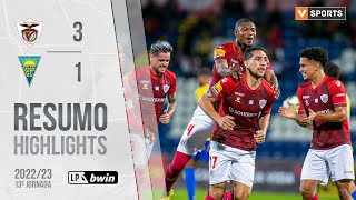 Highlights | Resumo: Santa Clara 3-1 Estoril Praia (Liga 22/23 #13)
