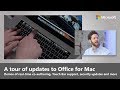 Office for Mac updates (2018) - real time co-auth, Touch Bar support and more