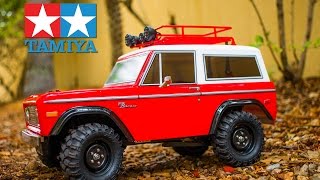 Tamiya CC-01 1973 Ford Bronco - Short Trail Run