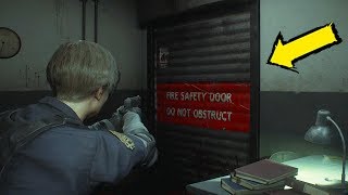 What is Hidden Behind the Locked Doors? - Resident Evil 2 Remake One Shot Demo