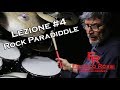 Franco Rossi Drum Channel (Lesson #4) - ROCK PARADDIDLE