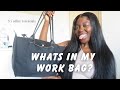 Whats in my Work Bag-Office Bag Essentials | Hannah Shittu